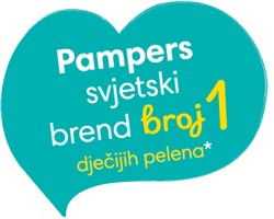 CM Pampers Ljubav na prvi dodir logo