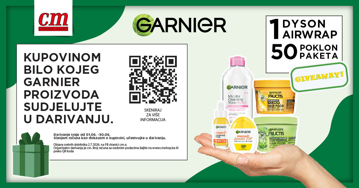 Garnier i CM darivanje!