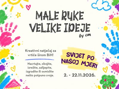 Male ruke, velike ideje.